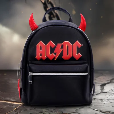 ACDC Backpack 31cm - AC/DC Devil Horns Backpack ACDC Backpack 31cm - AC/DC Devil Horns Backpack