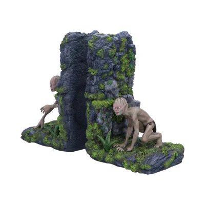 Officially Licensed Lord of the Rings Gollum & Smeagol Bookends 24.5cm – Fantasy Film Merchandise