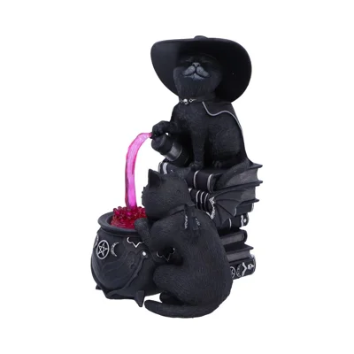 Cult Cuties Malpuss and Purrah Curious Cauldron 18.5cm Cult Cuties Malpuss and Purrah Curious Cauldron 18.5cm