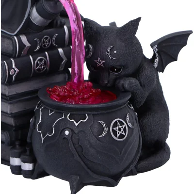 Cult Cuties Malpuss and Purrah Curious Cauldron 18.5cm Cult Cuties Malpuss and Purrah Curious Cauldron 18.5cm