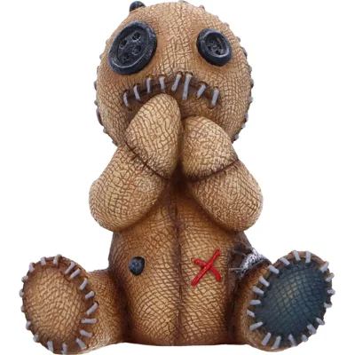 Three Wise Voodoo Doll Collectible Figurines 8cm