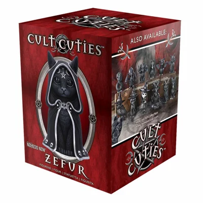 Zefur Collectible Cat Cult Cuties Figurine 23.2cm (Large) Zefur Collectible Cat Cult Cuties Figurine 23.2cm (Large)
