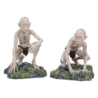 Officially Licensed Lord of the Rings Gollum and Smeagol Figurine Set of 2 13cm – Fantasy Merch
