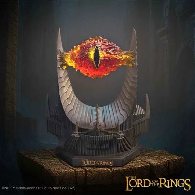 Officially Licensed Lord of the Rings Eye of Sauron Light-Up Lamp 21.5cm – Gothic Homeware Officially Licensed Lord of the Rings Eye of Sauron Light-Up Lamp 21.5cm – Gothic Homeware