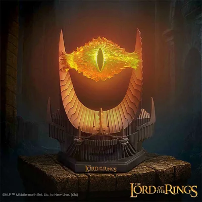 Officially Licensed Lord of the Rings Eye of Sauron Light-Up Lamp 21.5cm – Gothic Homeware Officially Licensed Lord of the Rings Eye of Sauron Light-Up Lamp 21.5cm – Gothic Homeware