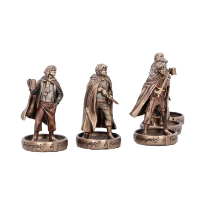 Officially Licensed Lord of the Rings Hobbits of the Shire Figurine Set 7.2cm
