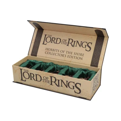Officially Licensed Lord of the Rings Hobbits of the Shire Figurine Set 7.2cm