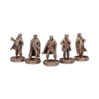 Officially Licensed Lord of the Rings Hobbits of the Shire Figurine Set 7.2cm