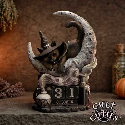 Whimsigoth Purrah Perpetual Calendar – Witchy Home Decor Gift – Cult Cuties Whimsigoth Purrah Perpetual Calendar – Witchy Home Decor Gift – Cult Cuties