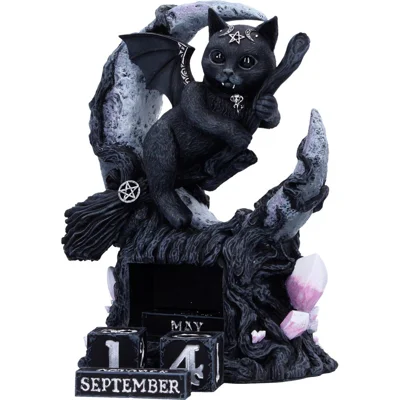 Whimsigoth Malpuss Perpetual Calendar – Witchy Home Decor Gift – Cult Cuties Whimsigoth Malpuss Perpetual Calendar – Witchy Home Decor Gift – Cult Cuties