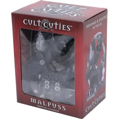 Whimsigoth Malpuss Perpetual Calendar – Witchy Home Decor Gift – Cult Cuties Whimsigoth Malpuss Perpetual Calendar – Witchy Home Decor Gift – Cult Cuties