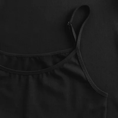 Black Witch's Cat Amongst The Night Sky - Women's Premium Organic Spaghetti Strap Top Black Witch's Cat Amongst The Night Sky - Women's Premium Organic Spaghetti Strap Top