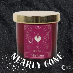 The Lovers Red Rose Tarot Ca..