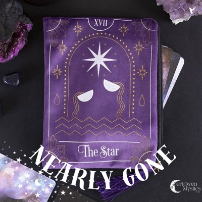 The Star Tarot Card Zippered Bag