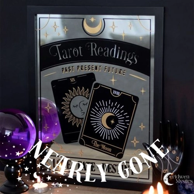 Tarot Readings Mirrored Wall Hanging