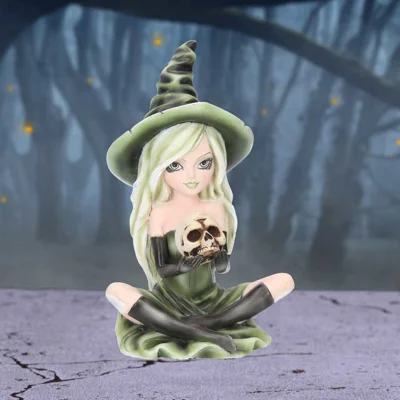 Zelda Figurine Witch Skull Ornament
