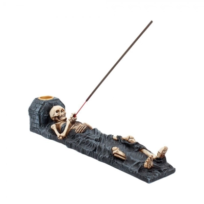 Ashes To Ashes Crypt Skeleton Incense Stick Holder
