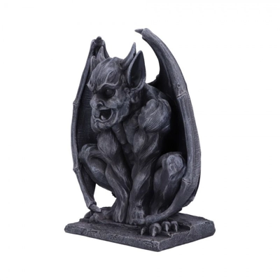 Adalward Dark Black Grotesque Gargoyle Figurine Adalward Dark Black Grotesque Gargoyle Figurine