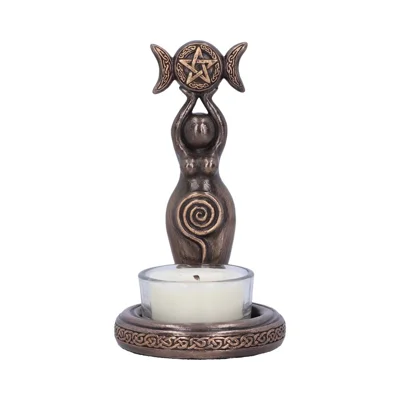 Triple Goddess Tea Light 12cm Triple Goddess Tea Light 12cm