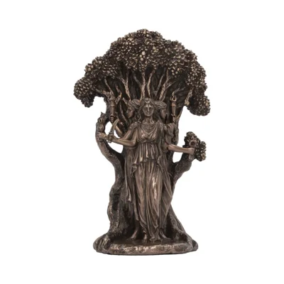 Triple Moon Goddess Hecate Bronze Figurine 18.5cm Triple Moon Goddess Hecate Bronze Figurine 18.5cm