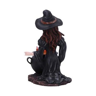 Althea Witch figurine with Flame Cauldron