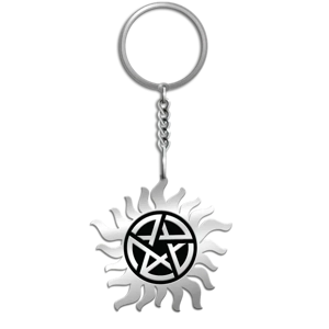 Supernatural Enamel Keychain..