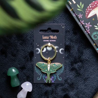 Luna Moth Keyring Luna Moth Keyring