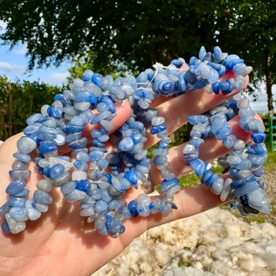 Crystal Chip Gemstone Bracelets