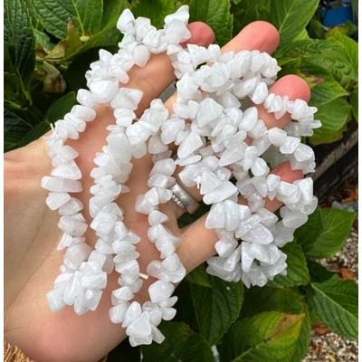 Crystal Chip Gemstone Bracelets