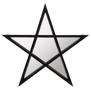 Black Framed Pentagram ..