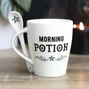 Morning Potion Mug and Spoon..