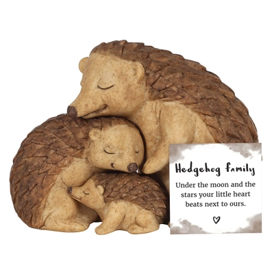 Hedgehog Family Ornament Hedgehog Family Ornament