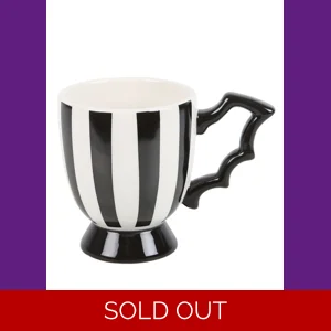 Striped Gothic Bat Wing Teac..