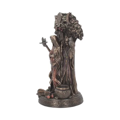 Maiden, Mother Crone 27cm Bronzed Maiden, Mother, Crone Triple Moon Figurine