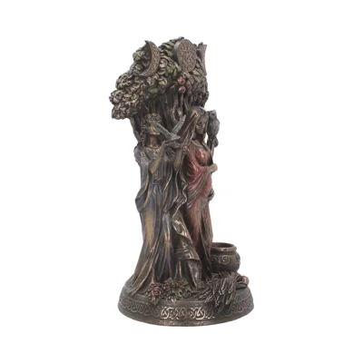 Maiden, Mother Crone 27cm Bronzed Maiden, Mother, Crone Triple Moon Figurine