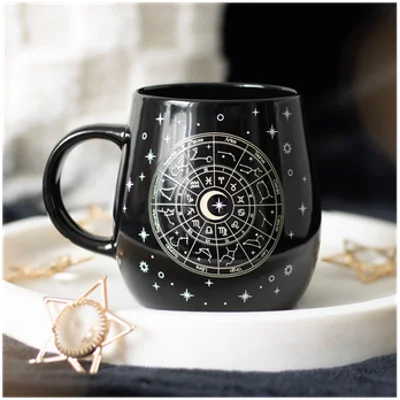 Astrology Zodiac Wheel Colour Changing Coffee Mug