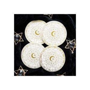 Astrology Wheel Coaster Set