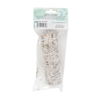 10cm Small White Sage Smudge Stick Wand 10cm Small White Sage Smudge Stick Wand