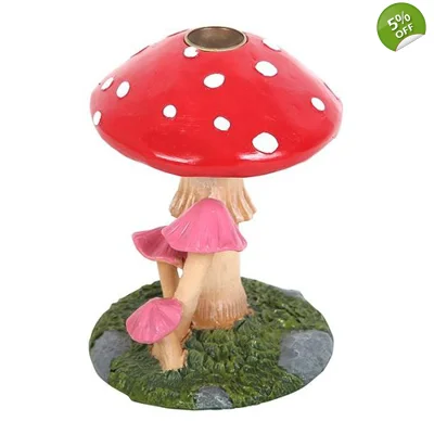 Magical Mushroom Backflow Incense Burner for Aromatherapy