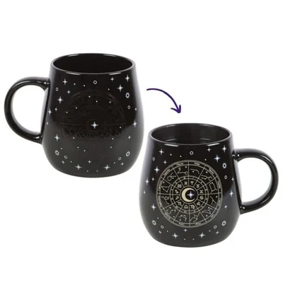 Astrology Zodiac Wheel Colour Changing Coffee Mug