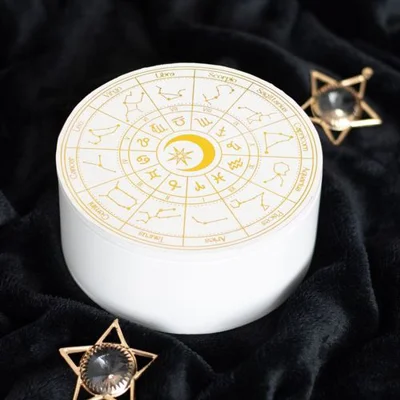 Astrology Wheel Zodiac Jewellery Organiser Box