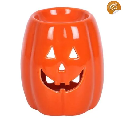 Jack-o'-Lantern Oil Burner and Wax Warmer