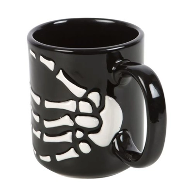 Skeleton Hand Mug Skeleton Hand Mug