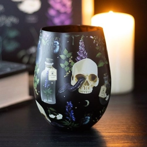 Venom & Vines Print Stemless..