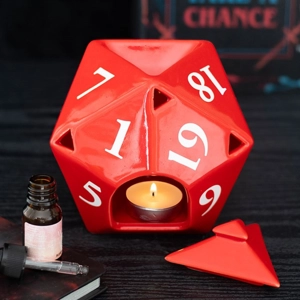 D20 Gaming Dice Shaped Oil B..