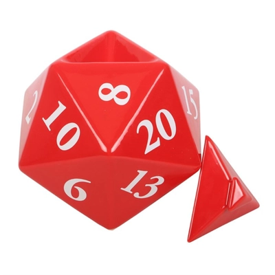 D20 Gaming Dice Shaped Oil Burner D20 Gaming Dice Shaped Oil Burner