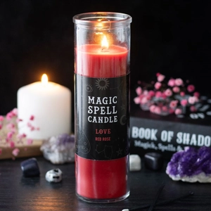 Rose 'Love' Spell Tube Candle