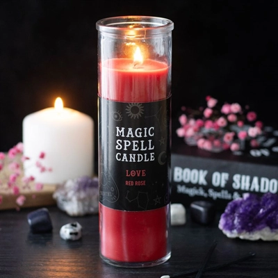 Rose 'Love' Spell Tube Candle