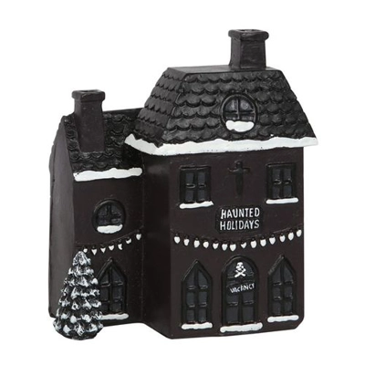 Haunted Holiday House Incense Cone Burner Haunted Holiday House Incense Cone Burner