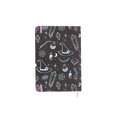 Crystal Witch Print A5 Notebook Crystal Witch Print A5 Notebook